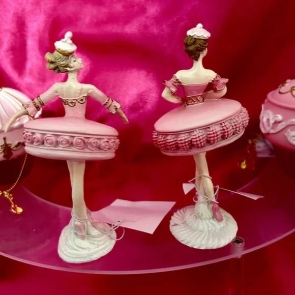 Pink Christmas Cake Ladies Dancing - Picture 4 of 10